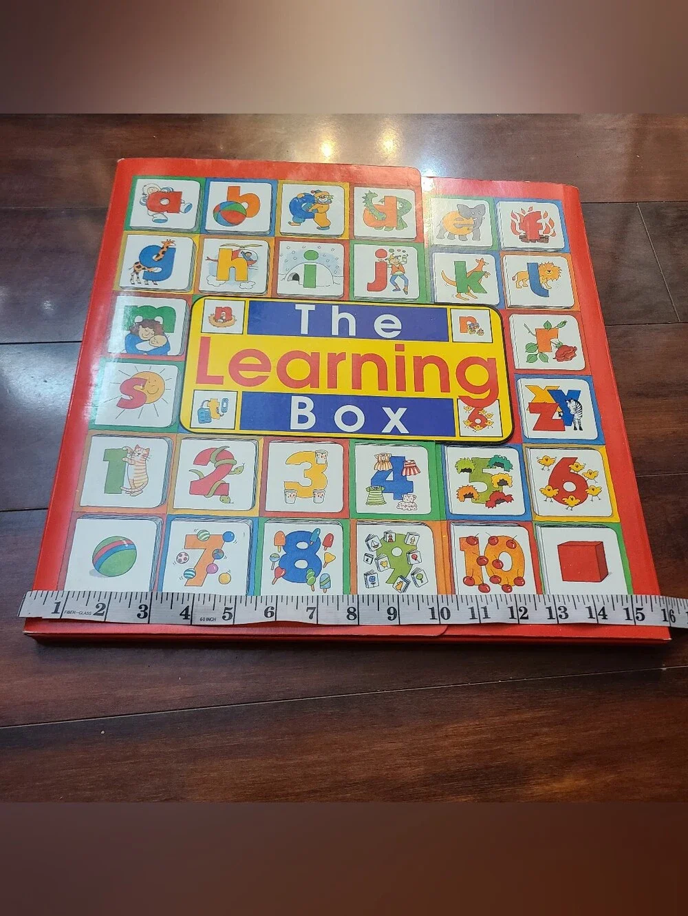 The Learning Box Alphabet & Numbers Educational Toy, Illustrated Mini-Books 1998